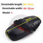 Motorcycle Seat Cover Waterproof Dustproof Rainproof Sunscreen Motorbike Scooter Cushion Seat Cover Protector Cover Accessories