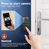 Smart Home Video Intercom WIFI Infrared Night Vision Outdoor Home Security Alarm Camera 480P  Monito Wireless button Doorbell