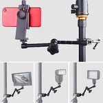 11 Inch Adjustable Friction Articulating Magic Arm + Super Clamp for SLR LCD Monitor LED Flash Light Camera Accessories