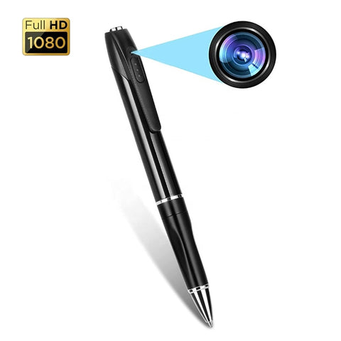 Mini Camera Pen Pocket Sport Digital Voice Video Recorder for Business Conference 1080P Wearable Body Micro Cam Security Cameras