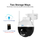 TOWODE 8MP 4K WIFI IP Camera PTZ Outdoor Camera Home Security 4X Digital Zoom Speed Dome Camera H.265 CCTV Video Surveillance