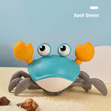 Induction Escape Crab Rechargeable Electric Pet Musical Toys Children&#39;S Toys Birthday Gifts Interactive Toys Learn To Climb Toys