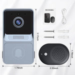 Smart Home Video Intercom WIFI Infrared Night Vision Outdoor Home Security Alarm Camera 480P  Monito Wireless button Doorbell