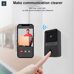 Smart Home Video Intercom WIFI Infrared Night Vision Outdoor Home Security Alarm Camera 480P  Monito Wireless button Doorbell