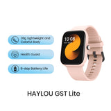 HAYLOU GST Smart Watch Men Women Watch Blood Oxygen Heart Rate Sleep Monitor 12 Sport Models Custom Watch Face Global Version