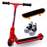 Mini Scooter Two Wheel Scooter Finger Skateboard Finger Shoes Mini Cloth Children's Educational Toys Finger Bike Funny Toy