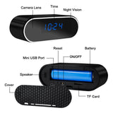 Mini Camera Clock HD WIFI Control Secret IR Night Vision View Alarm DVR Camcorder Recorder Home Surveillance Security Camera