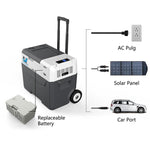 LionCooler X50A Portable Solar Fridge Freezer, 52 Quarts, (New Model) - shop.livefree.co.uk
