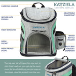 Katziela  Airline Approved Backpack for Pets - shop.livefree.co.uk
