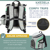 Katziela  Airline Approved Backpack for Pets - shop.livefree.co.uk