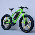 26inch snow electric mountain bicycle 48V lithium battery 1000w motor fat ebike 4.0 tires  high speed brushless electric bike - shop.livefree.co.uk