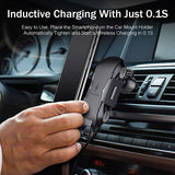 Qi Wireless Car Mount for iPhone XS Max Samsung S10 Fast Wireless - shop.livefree.co.uk