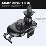 Qi Wireless Car Mount for iPhone XS Max Samsung S10 Fast Wireless - shop.livefree.co.uk