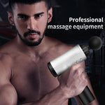 Massage Gun Deep Tissue Percussion Massager Muscle Vibrating Relaxing - shop.livefree.co.uk