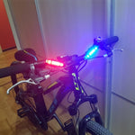 Bicycle Light Waterproof Rear Tail Light LED USB Rechargeable Mountain Bike Cycling Light Taillamp Safety Warning Light TSLM2 - shop.livefree.co.uk