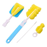 7Pcs/set Bottle Sponge Cleaning Brush Tools Straw Brush Set - shop.livefree.co.uk
