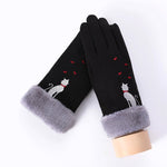 Cahsmere Driving Gloves with Touch-Screen Tips - shop.livefree.co.uk