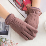 Cahsmere Driving Gloves with Touch-Screen Tips - shop.livefree.co.uk