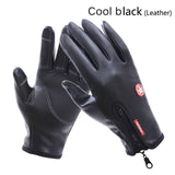 Winter Warm Ski Mens Gloves Women Cycling Touch Screen Waterproof Splash-proof Windproof Fashion Black Gloves Ladies Non-Slip - shop.livefree.co.uk
