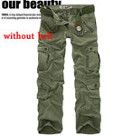 Hot sale free shipping men cargo pants camouflage  trousers military pants for man 7 colors - shop.livefree.co.uk