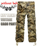 Hot sale free shipping men cargo pants camouflage  trousers military pants for man 7 colors - shop.livefree.co.uk