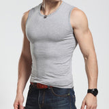 ..Hot Sales NEW Men Undershirt Vest Sleeveless Undershirt Male Sleeveless Casual - shop.livefree.co.uk