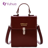 Yuhua 2020 new fashion women handbags, vintage korean version messenger bag, trend woman square bag, casual shoulder bags. - shop.livefree.co.uk