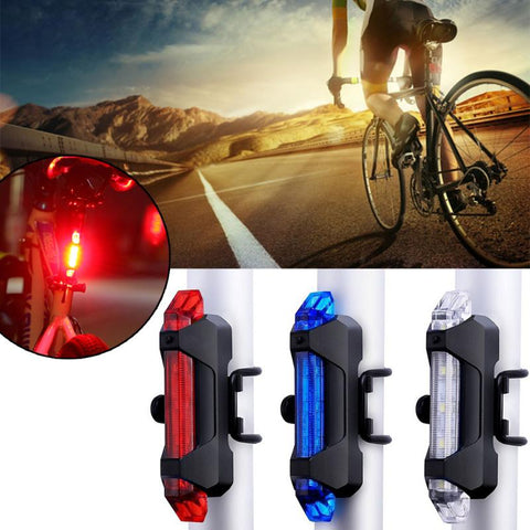 Rechargeable LED Bicycle Warning Taillight - shop.livefree.co.uk