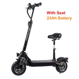 FLJ 2400W Adult Electric Scooter with seat foldable hoverboard fat tire electric kick scooter e scooter - shop.livefree.co.uk