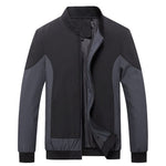 Men Bomber Jakets Baseball Coats Patchwork Outwears Windbreaker Slim Fit Men's Clothing Brand Casual Spring Autumn Jacket LM103
