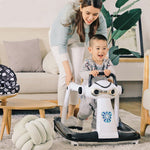 LazyChild Baby Walker Anti-rollover Multifunctional Walker With Music Anti-o-leg Folding Baby Walker 2021 New Dropshipping