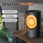 Mini Portable 2s Fast Electric Heaters Control Hot Fan Winter Warmer Overheat Protection Air Heater 220V