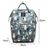 Christmas Fashion Mummy Maternity Nappy Bag Brand Large Capacity Baby Bag Travel Backpack Designer Nursing Bag for Baby Care