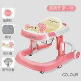 Infant and Child Walker Anti-o-leg Anti-rollover Multi-function for Boys and Girls 3 in 1 Musical Baby Walker