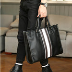 Tidog British business handbags retro men's bags leisure shoulder briefcase - shop.livefree.co.uk