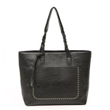 KMFFLY Women Messenger Bags Large Capacity Women Bags Shoulder Tote Bags bolsos With Tassel Famous Designers Leather Handbags - shop.livefree.co.uk