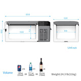 LionCooler X15A Portable Solar Fridge Freezer, 16 Quarts - shop.livefree.co.uk