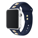 soft Silicone Sports Band for Apple Watch 5 4 3 2 - shop.livefree.co.uk